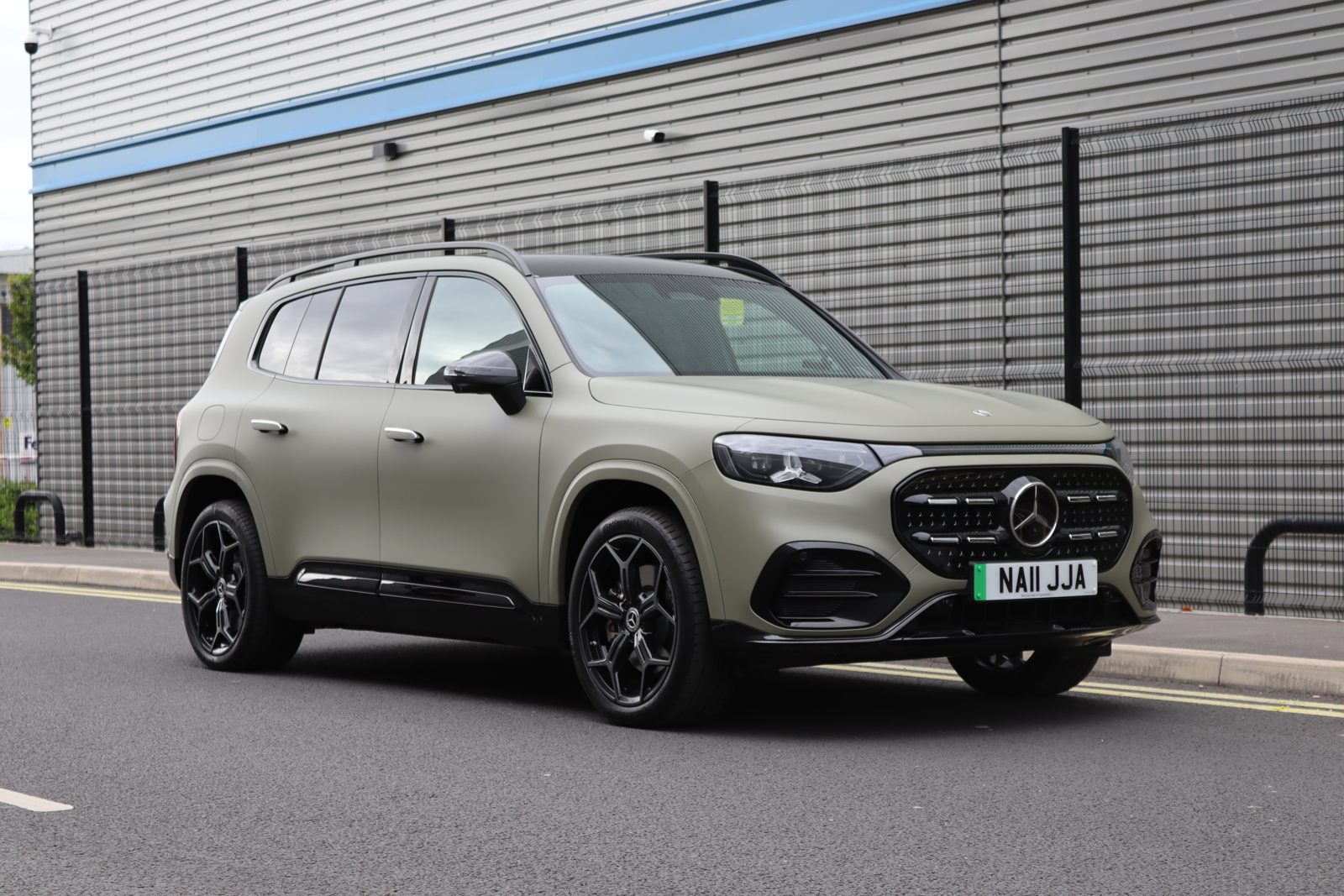 Mercedes GLB350 finished in green colour PPF at Auto Wrap Manchester